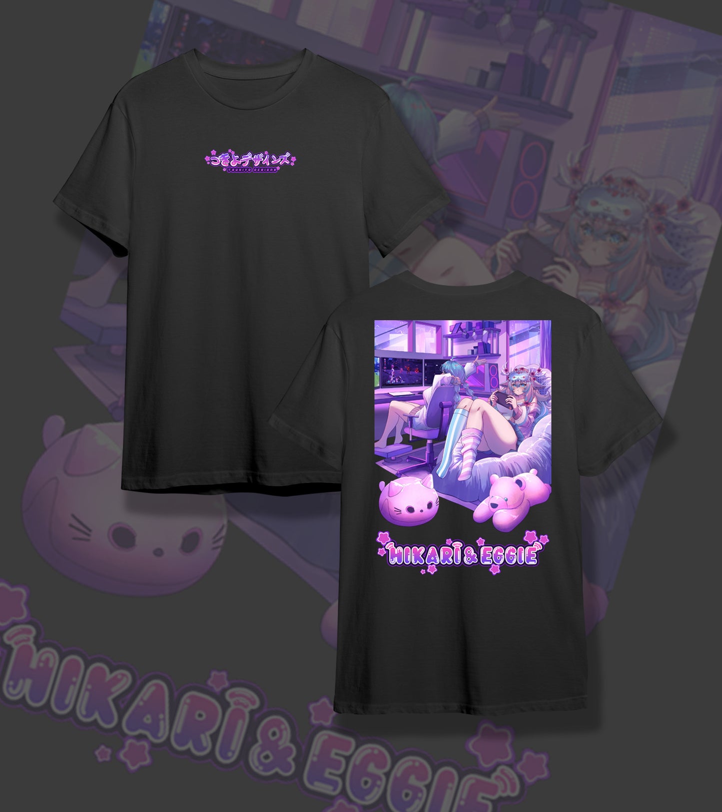 Eggie & Hikari T shirt